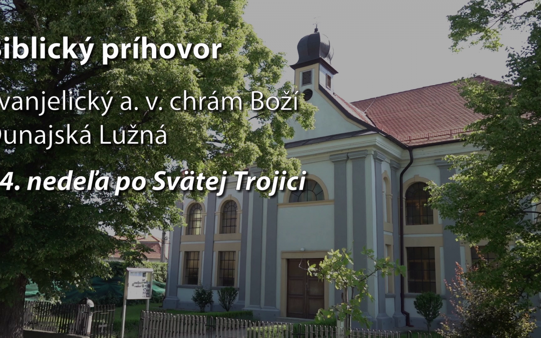 Biblický príhovor